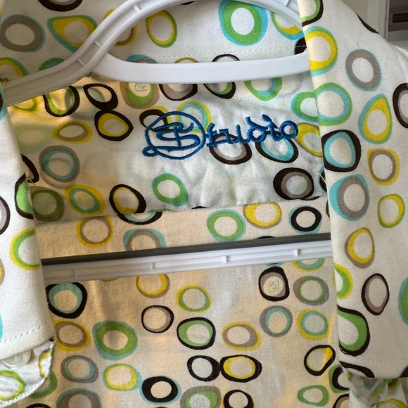 Colorful Patterned Button-Up Shirt - Picture 2 of 2